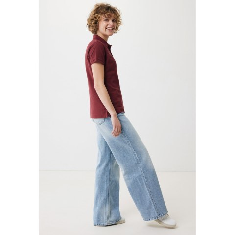 Damska koszulka polo Iqoniq Yosemite, tkanina pique z bawełny z recyklingu