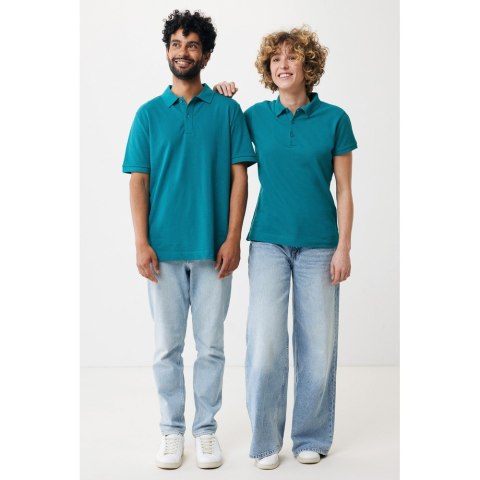 Damska koszulka polo Iqoniq Yosemite, tkanina pique z bawełny z recyklingu