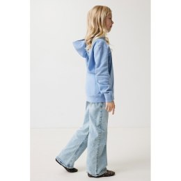 Dziecięca bluza z kapturem i kieszeniami Iqoniq Yengo z bawełny z recyklingu