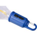 Wisząca lampka "żarówka", karabińczyk