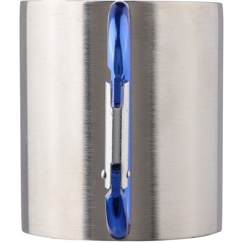 Metalowy kubek 185 ml z karabińczykiem