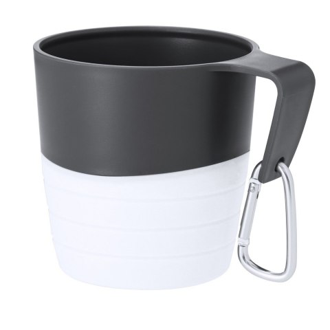 Składany kubek podróżny 340 ml z karabińczykiem