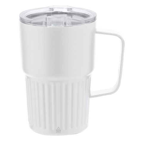 Kubek termiczny 450 ml ze stali nierdzewnej z recyklingu