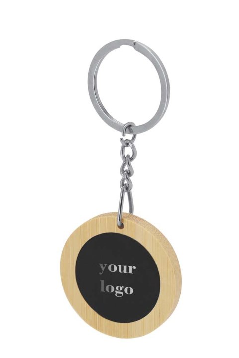 Bambusowy brelok do kluczy