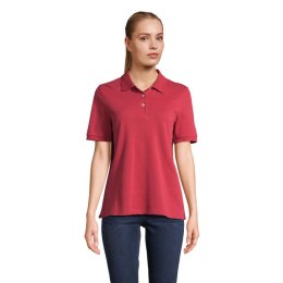 PACIFIC WOMEN POLO Folk red twin XXL