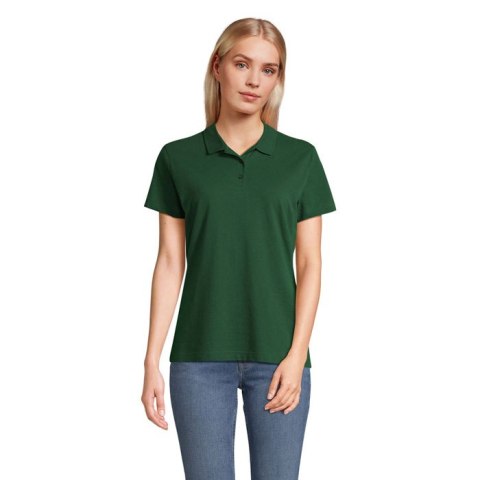 PULSE WOMEN POLO Ciemno-zielony