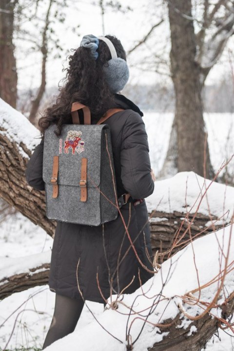 Plecak filcowy rPET FELT2GO
