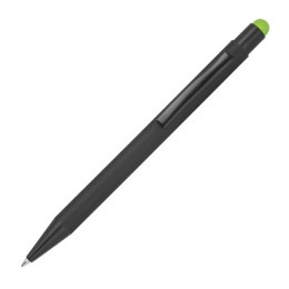 Długopis metalowy touch pen soft touch OHARA kolor jasnozielony