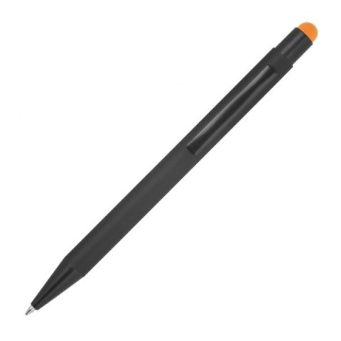 Długopis metalowy touch pen soft touch OHARA kolor pomarańczowy