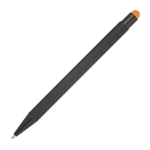 Długopis metalowy touch pen soft touch OHARA kolor pomarańczowy