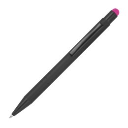 Długopis metalowy touch pen soft touch OHARA kolor różowy