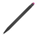 Długopis metalowy touch pen soft touch OHARA kolor różowy