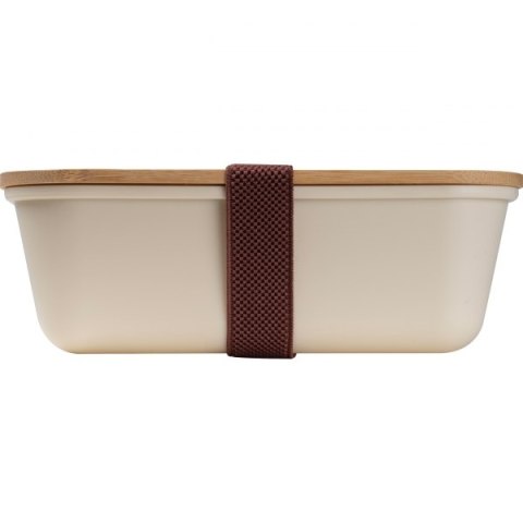 Zestaw lunchbox i butelka termiczna Toronto kolor beżowy