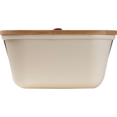 Zestaw lunchbox i butelka termiczna Toronto kolor beżowy