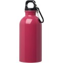 Oregon butelka na wodę o pojemności 400 ml z karabińczykiem wykonana ze stali nierdzewnej z jednowarstwową ścianką z certyfikate