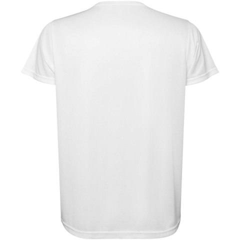 Estoril short sleeve kids t-shirt biały