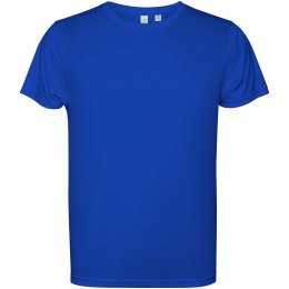 Estoril short sleeve kids t-shirt błękit królewski