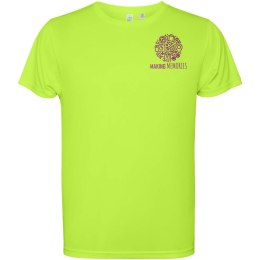 Estoril short sleeve kids t-shirt fluor green