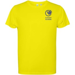 Estoril short sleeve kids t-shirt fluor yellow