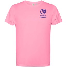 Estoril short sleeve kids t-shirt silk pink