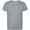 Estoril short sleeve kids t-shirt szary