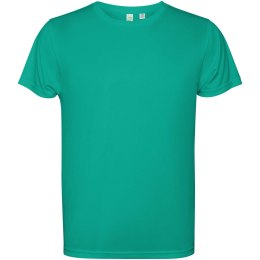 Estoril short sleeve kids t-shirt zielony jadeitowy