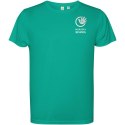 Estoril short sleeve kids t-shirt zielony jadeitowy