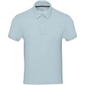 Koszulka polo Akoya, unisex, z materiału frotte z recyklingu cloud blue
