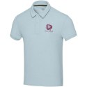 Koszulka polo Akoya, unisex, z materiału frotte z recyklingu cloud blue