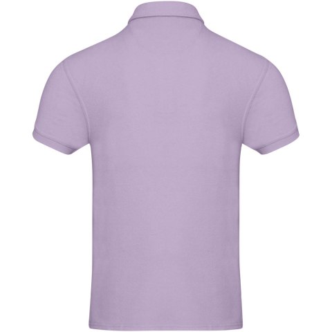 Koszulka polo Akoya, unisex, z materiału frotte z recyklingu liljowy