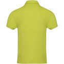 Koszulka polo Akoya, unisex, z materiału frotte z recyklingu limonka