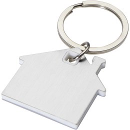 Łańcuszek na klucze Nook, z brelokiem w kształcie domu biały