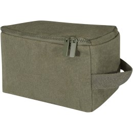 Organizer na przybory toaletowe z materiałów recyklingowanych Pack 500 g/m² Aware™ zielony