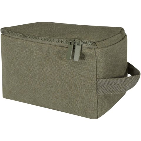 Organizer na przybory toaletowe z materiałów recyklingowanych Pack 500 g/m² Aware™ zielony