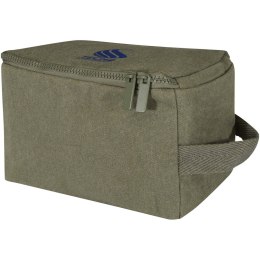 Organizer na przybory toaletowe z materiałów recyklingowanych Pack 500 g/m² Aware™ zielony