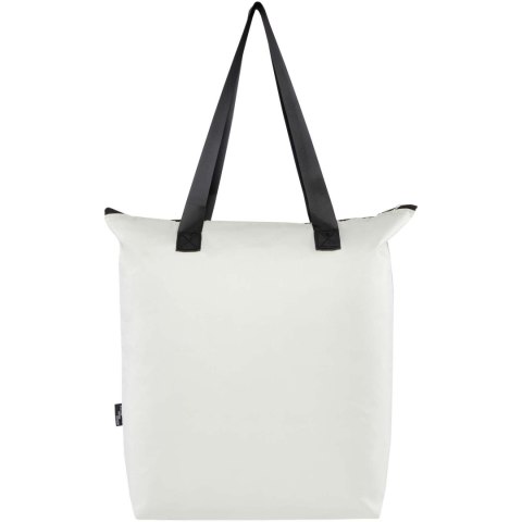 Składana torba termiczna EcoFold z materiału RPET, o pojemności 15 l sandstone