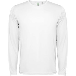Estoril long sleeve kids t-shirt biały
