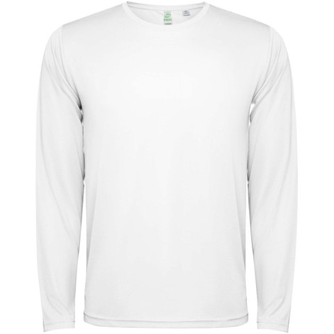 Estoril long sleeve kids t-shirt biały