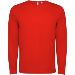 Estoril long sleeve kids t-shirt czerwony