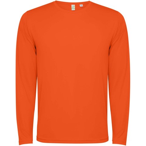 Estoril long sleeve kids t-shirt fire orange
