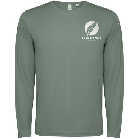 Estoril long sleeve kids t-shirt laurel green