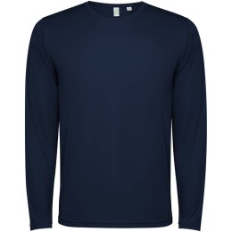 Estoril long sleeve kids t-shirt navy blue