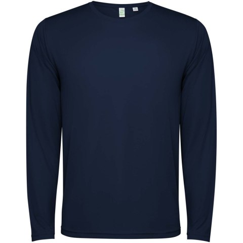 Estoril long sleeve kids t-shirt navy blue
