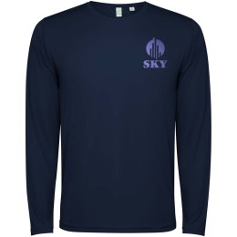 Estoril long sleeve kids t-shirt navy blue