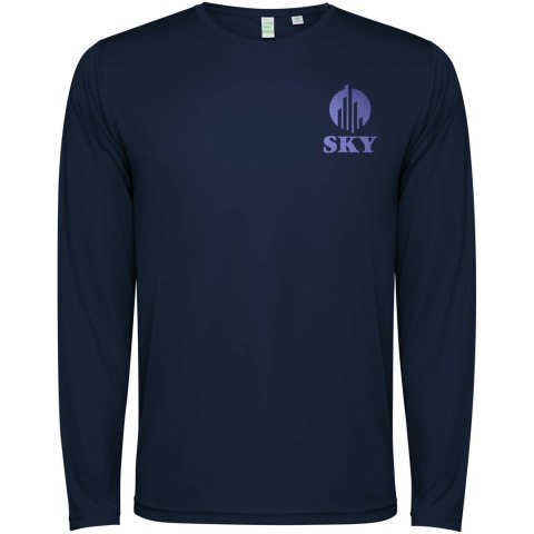 Estoril long sleeve kids t-shirt navy blue