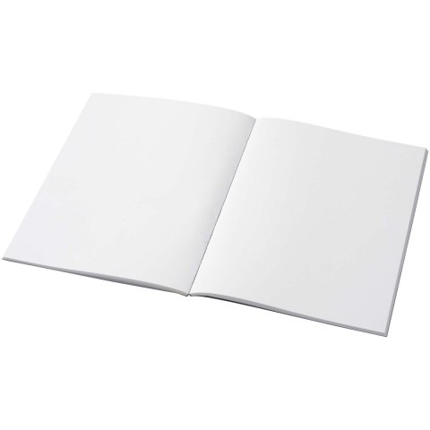 Notatnik A5 Novella Austen z miękką okładką z materiału z recyklingu, 50 kartek ciemnografitowy