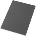Notatnik A5 Novella Austen z miękką okładką z materiału z recyklingu, 50 kartek ciemnografitowy