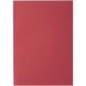 Notatnik A5 Novella Austen z miękką okładką z materiału z recyklingu, 50 kartek czerwony