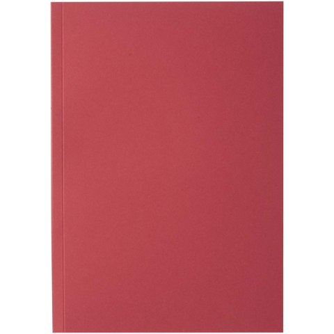 Notatnik A5 Novella Austen z miękką okładką z materiału z recyklingu, 50 kartek czerwony