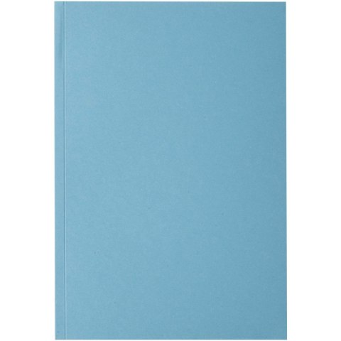 Notatnik A5 Novella Austen z miękką okładką z materiału z recyklingu, 50 kartek niebieski